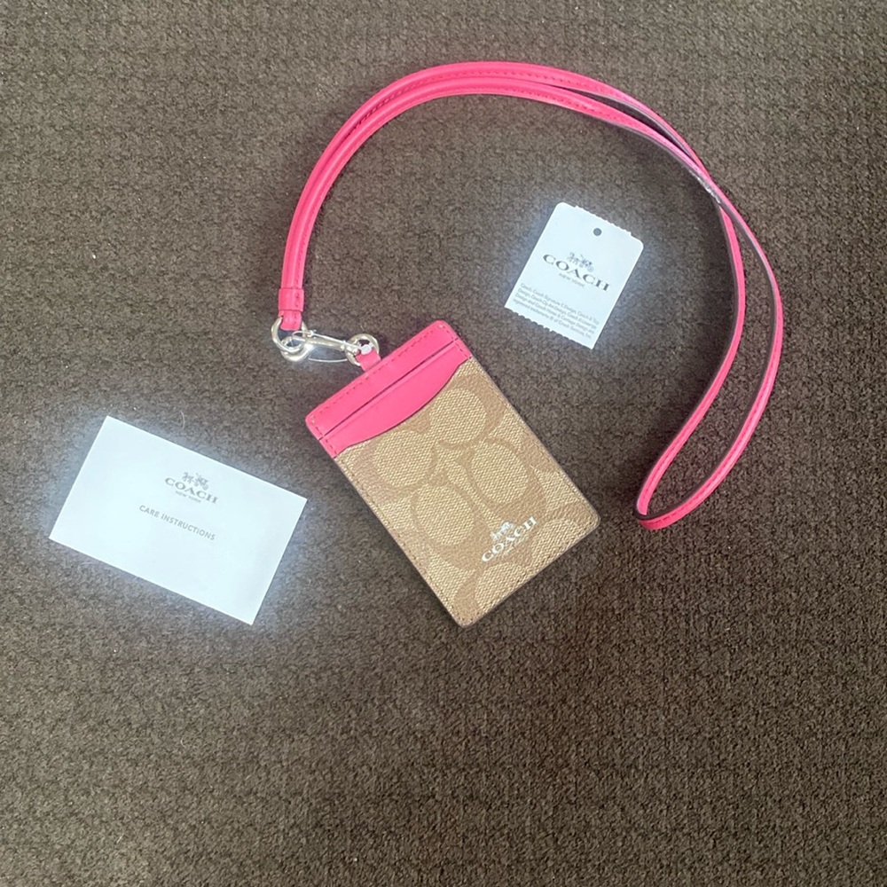 Coach Badge Holder!!